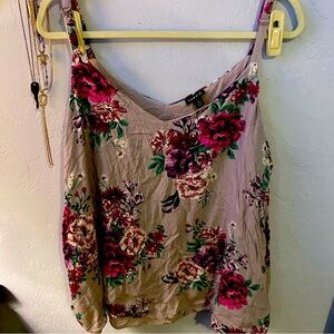 Torrid purple cami 1X